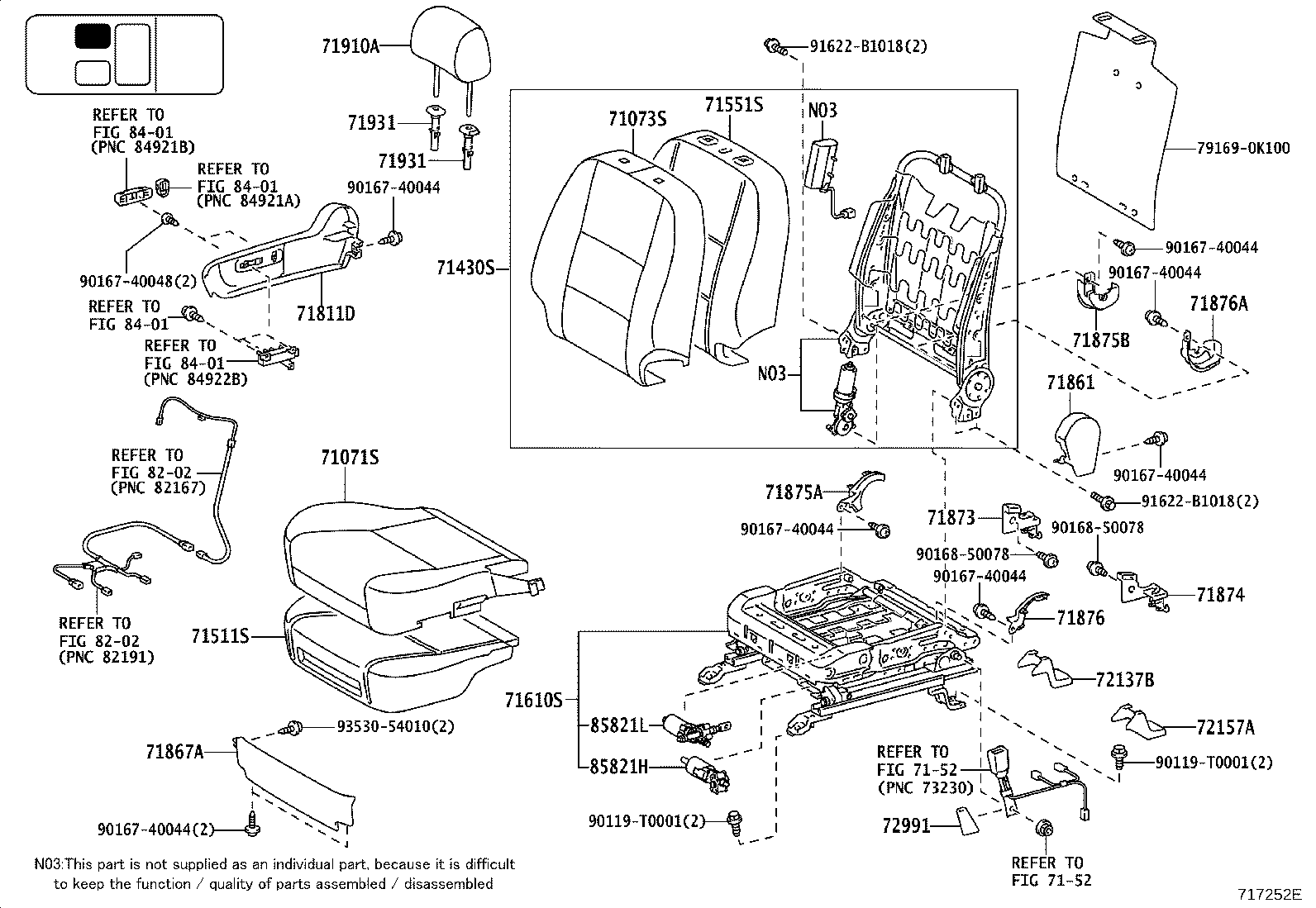Thumbnail 8 for 71073-0KB41-B3