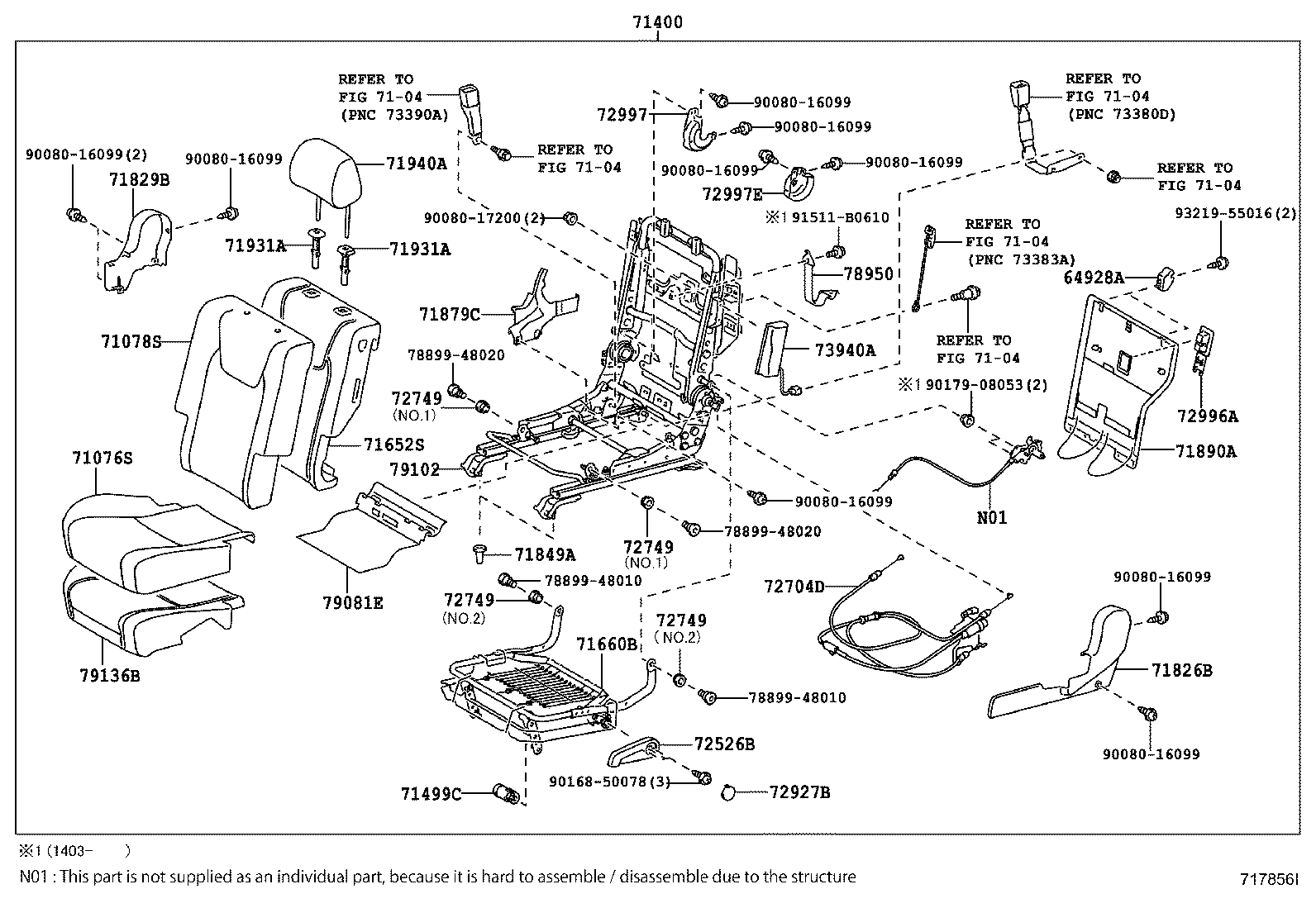 Thumbnail 7 for 71650-0E020