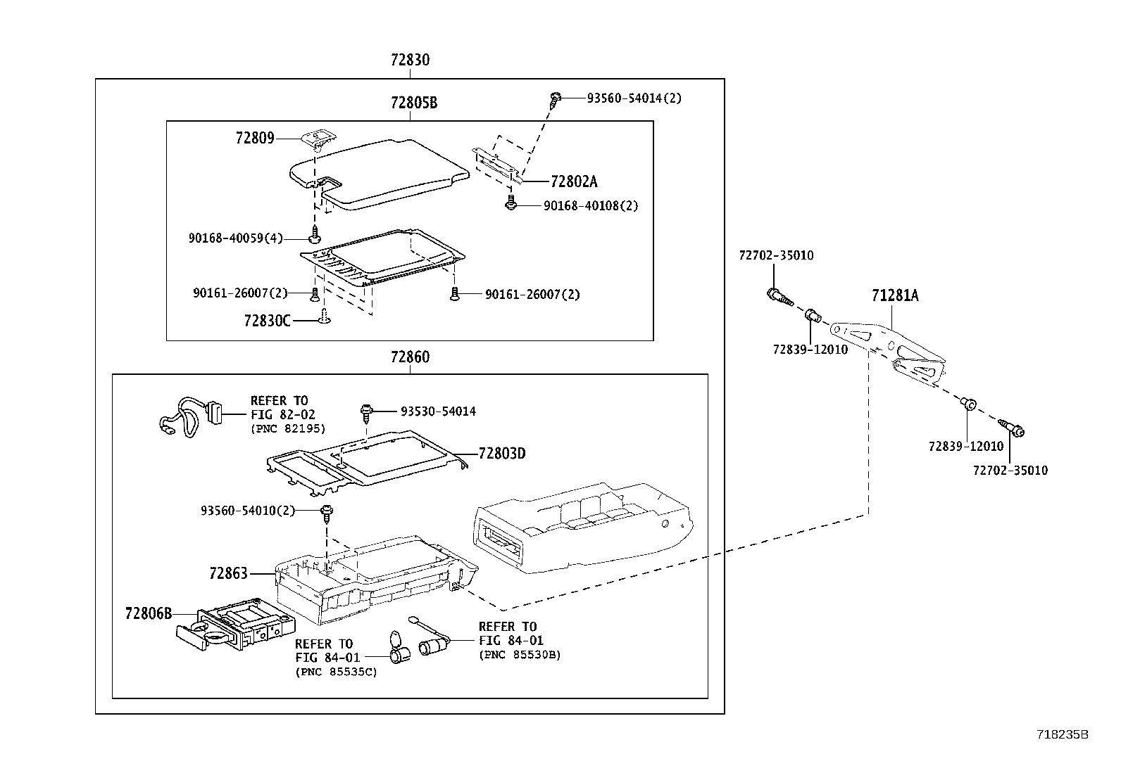 71017-30830 FRAME SUB-ASSY, REAR SEAT BACK, RH product image