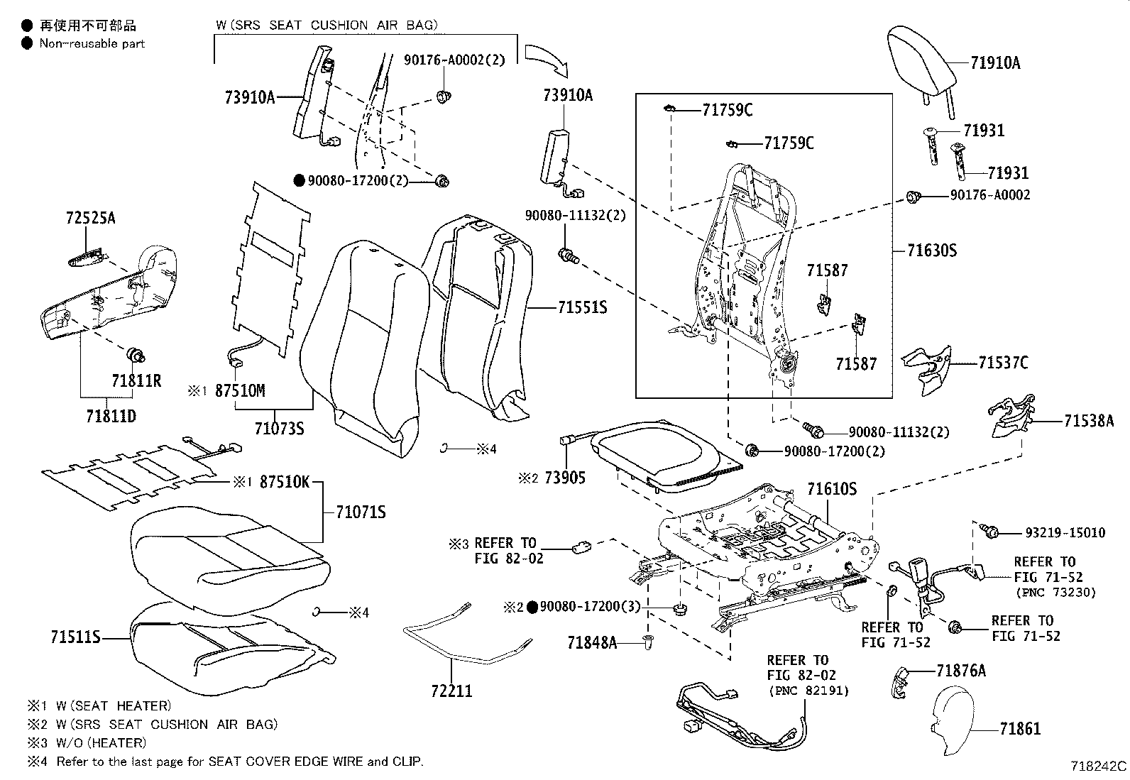 Thumbnail 3 for 71073-0R261-C2