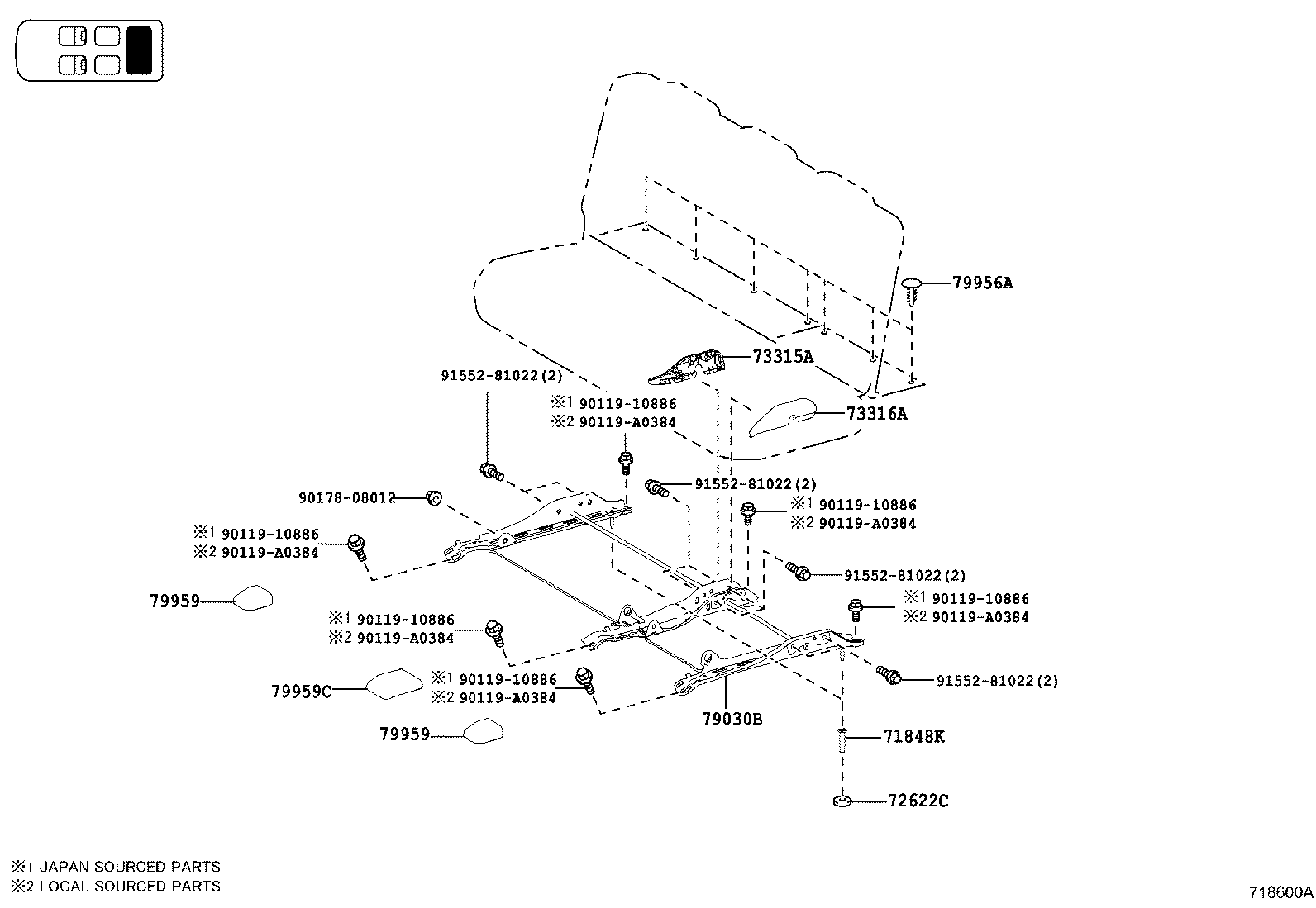 Thumbnail 8 for 79102-0E031