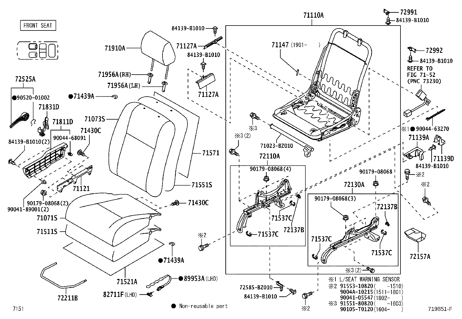 Thumbnail 4 for 71073-BZB01-C0
