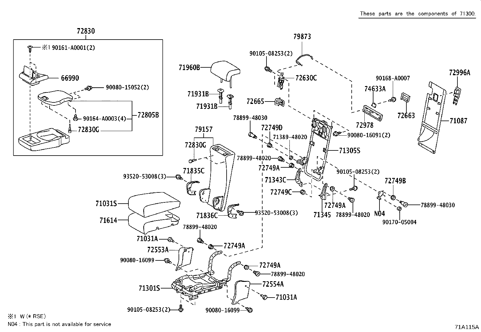 Thumbnail 5 for 71650-0E020