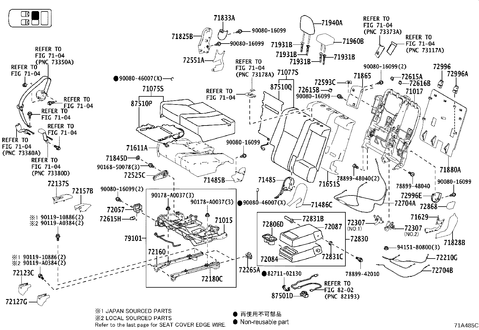 Thumbnail 2 for 79102-0E031