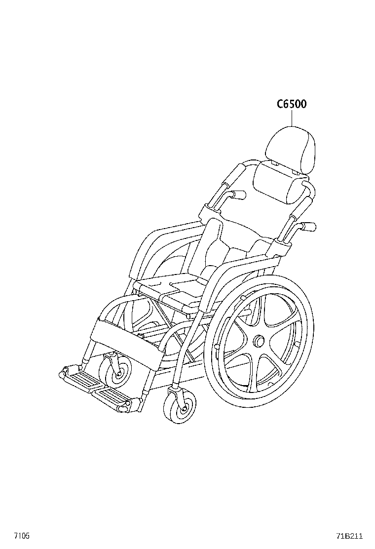64080-D1040 ARM ASSY, POWER LIFT product image
