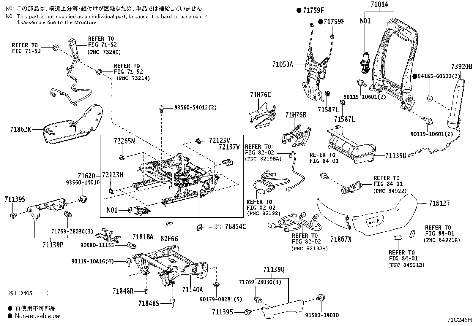 71072-26D80-C0 Toyota Reference Part product image
