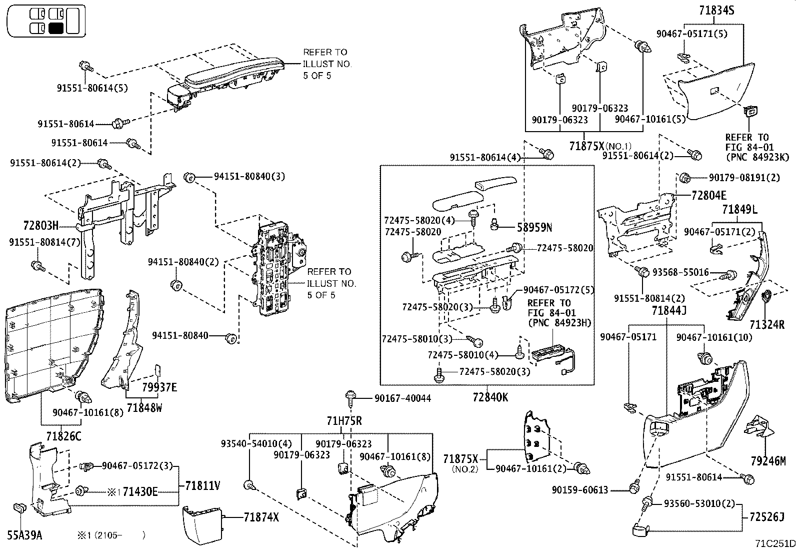 71016-58070 Toyota Reference Part product image