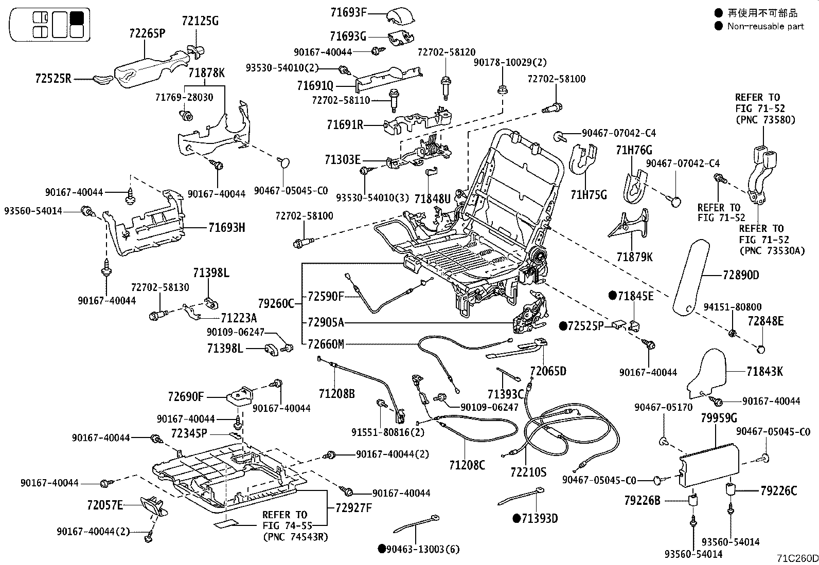 71016-58070 Toyota Reference Part product image