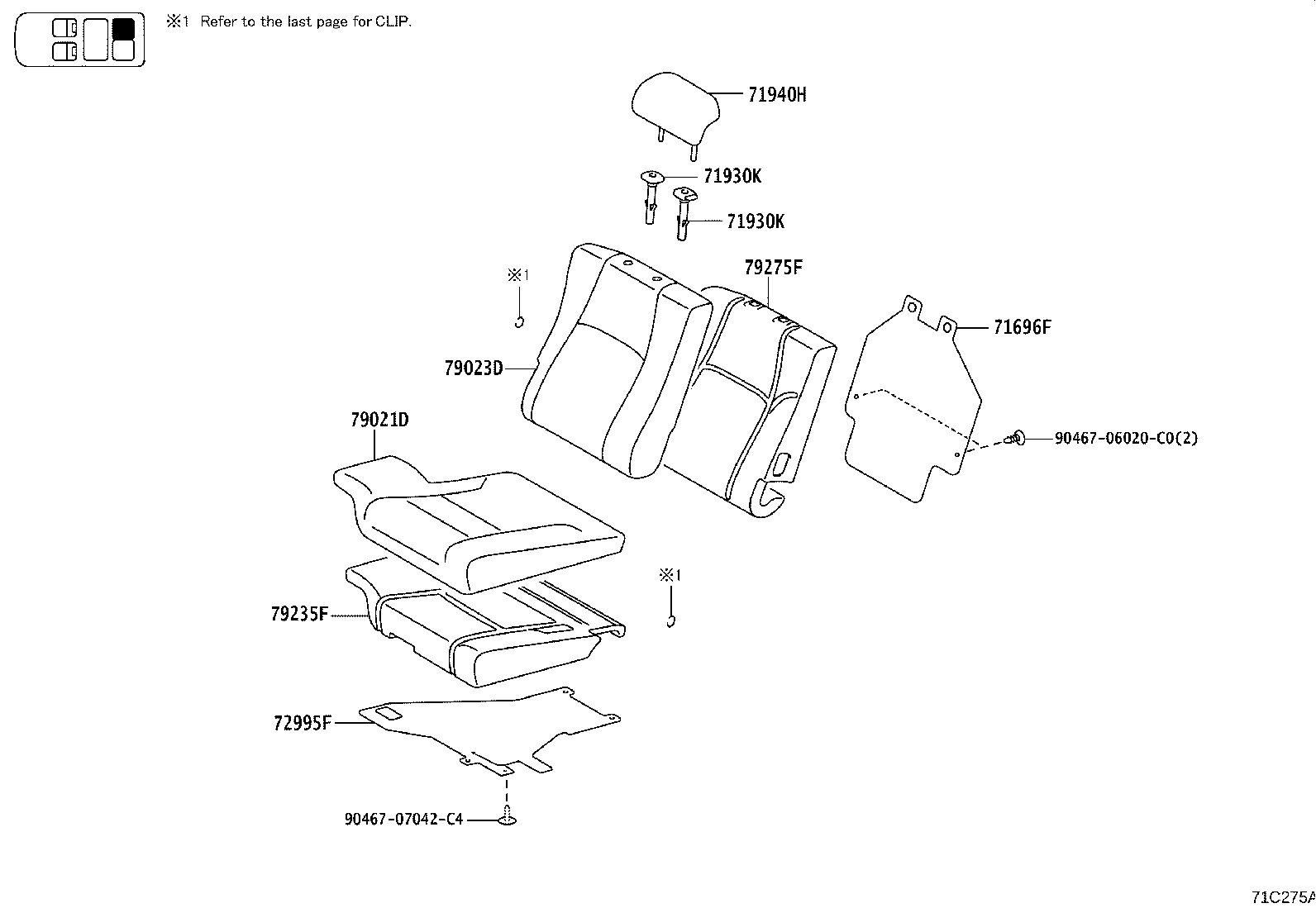 71016-58070 Toyota Reference Part product image