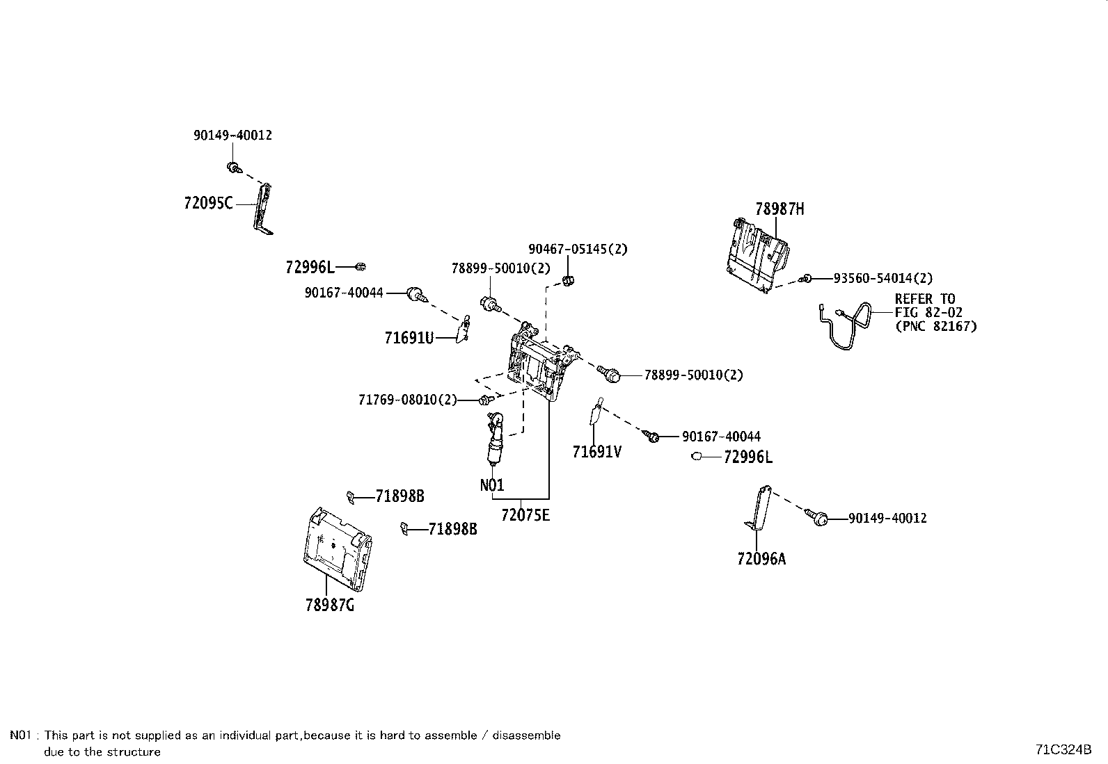 71012-58010 Toyota Reference Part product image