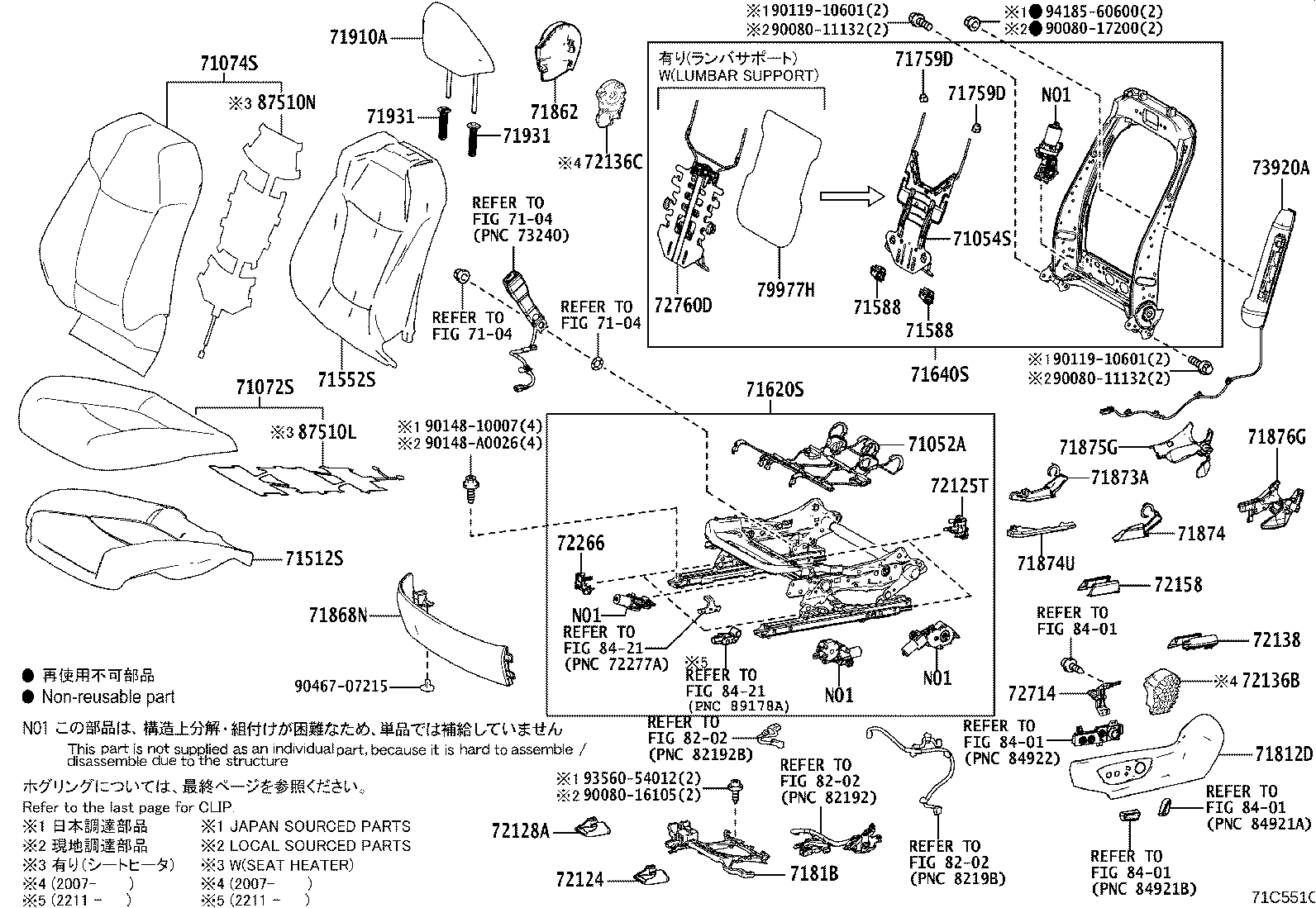 Thumbnail 2 for 71073-0ZR31-B7