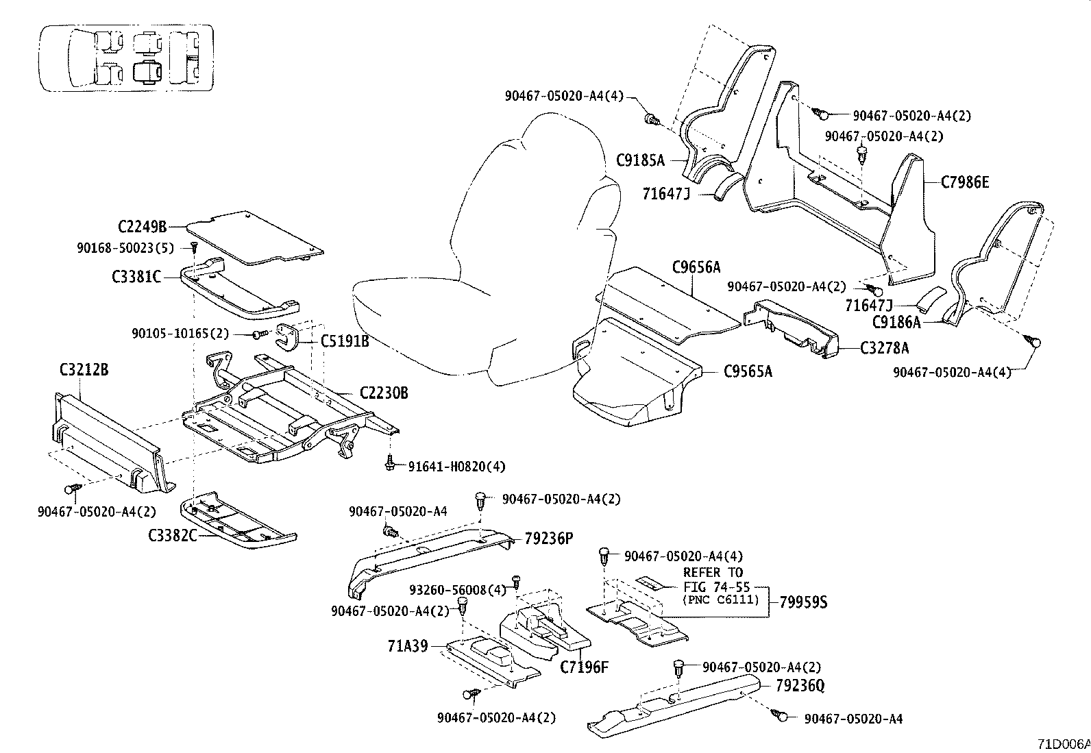 79103-58021 Toyota Reference Part product image