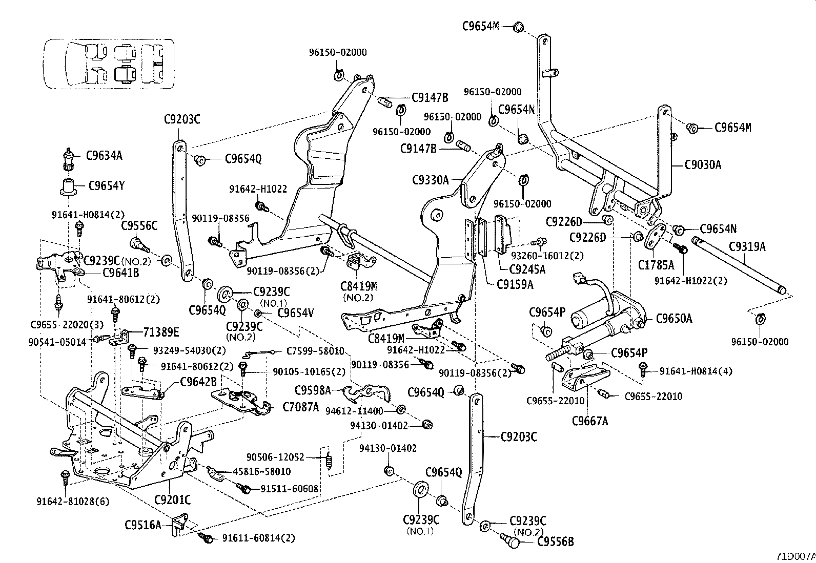 79103-58021 Toyota Reference Part product image