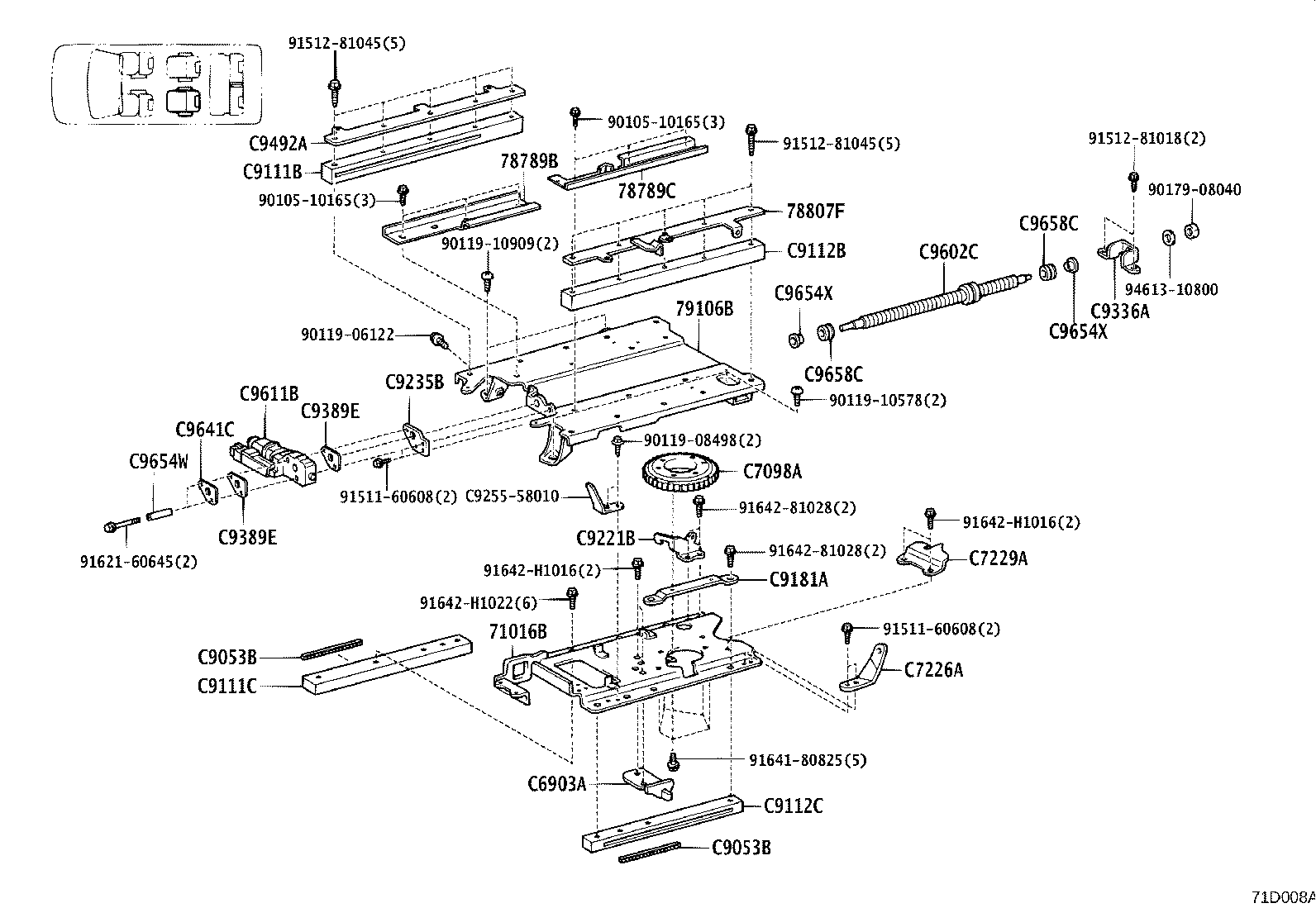 79103-58021 Toyota Reference Part product image