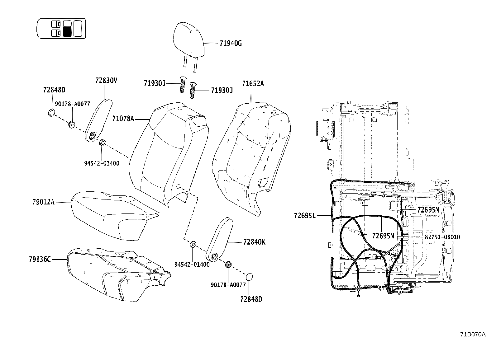 Thumbnail 10 for 79103-08070