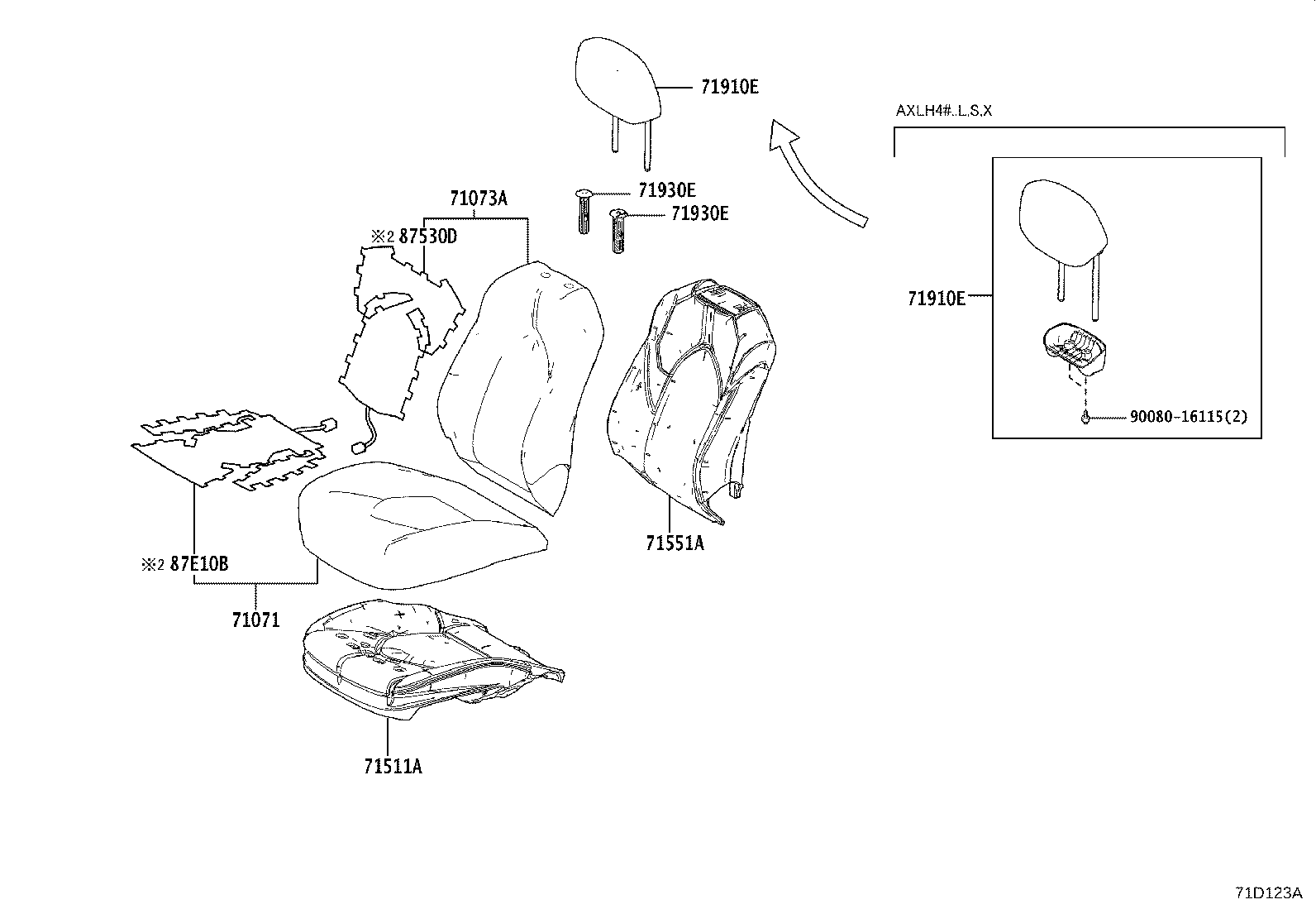 Thumbnail 3 for 71071-08230-C2