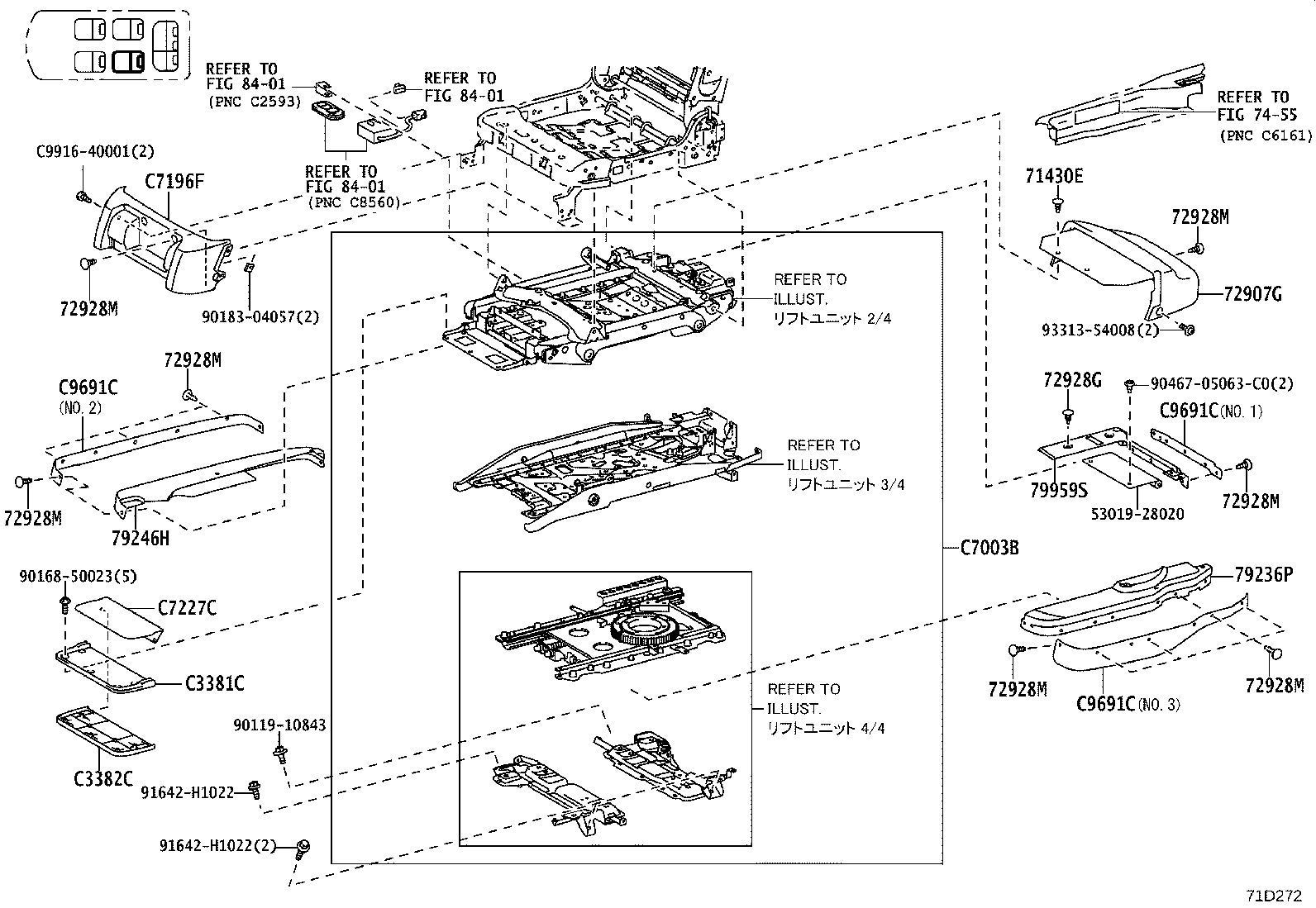 79103-28340 Toyota Reference Part product image