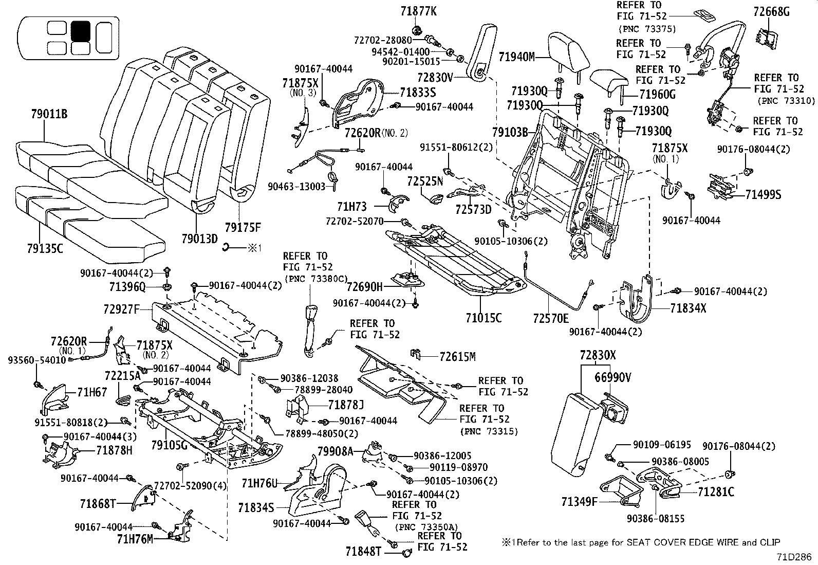 71308-28130 Toyota Reference Part product image