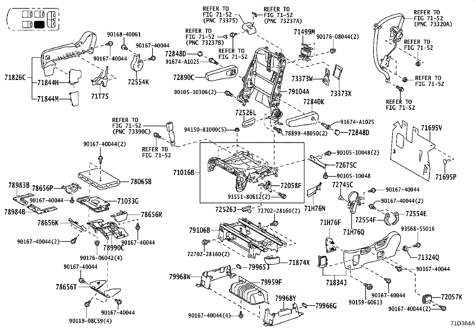 71017-58020 Toyota Reference Part product image