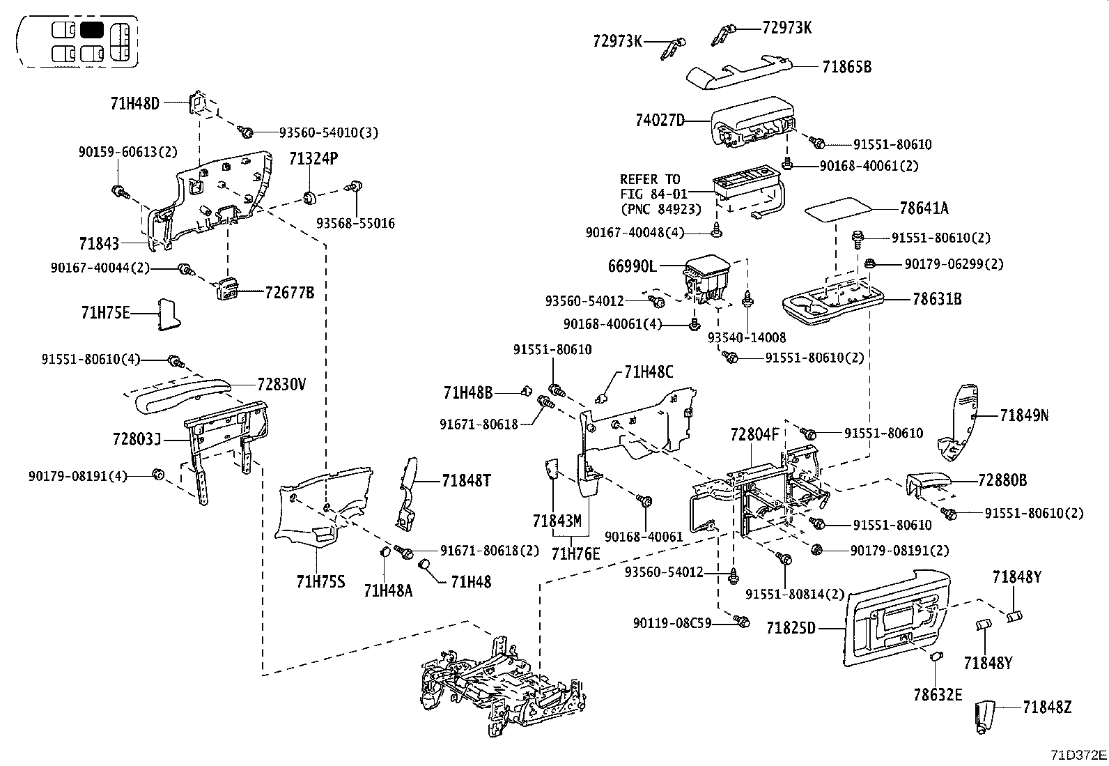 71017-58020 Toyota Reference Part product image