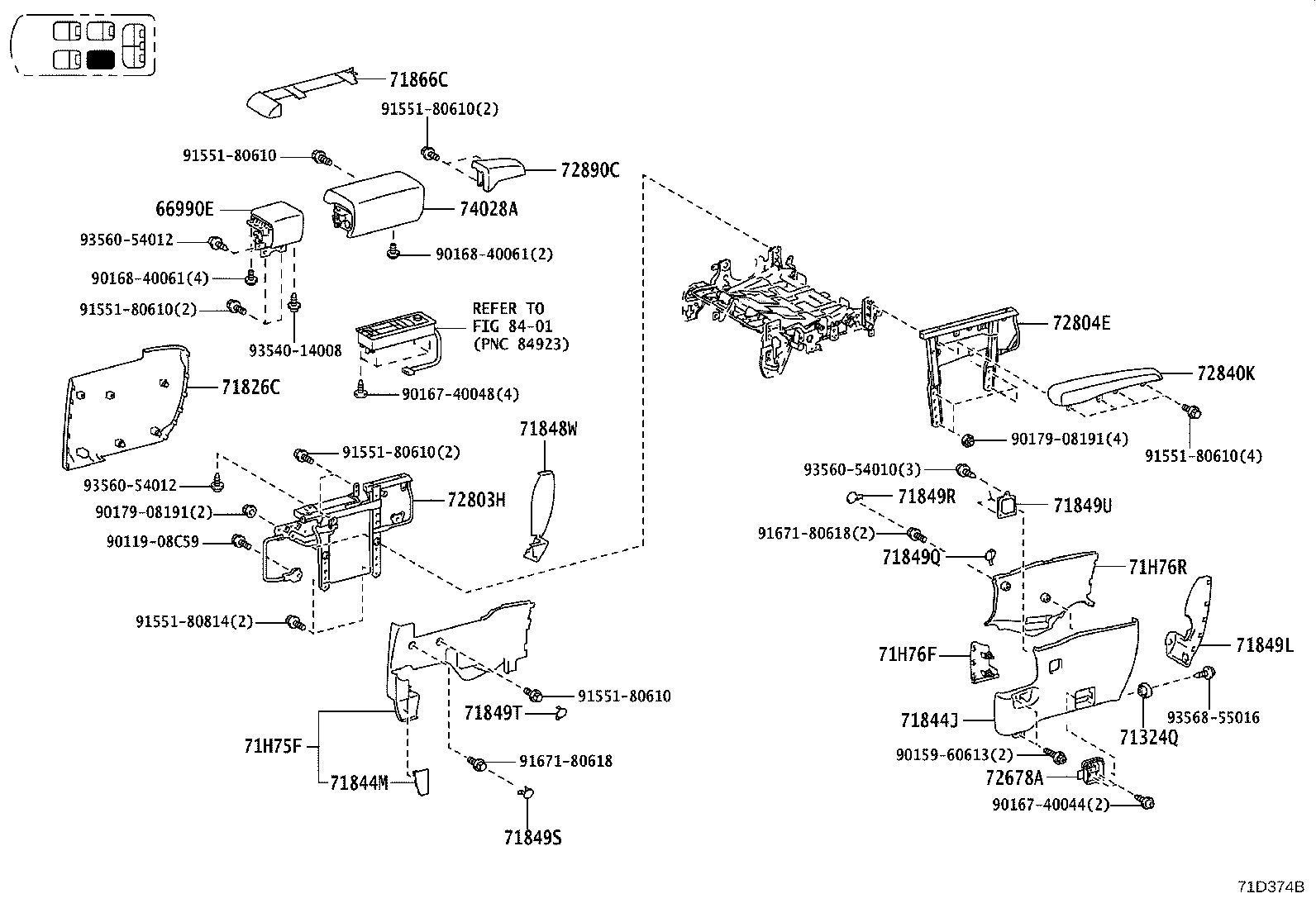 71017-58020 Toyota Reference Part product image