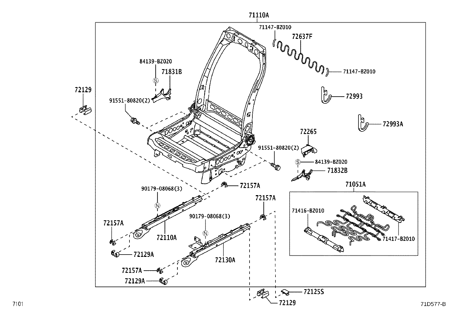 Thumbnail 3 for 71072-BZP91-C3