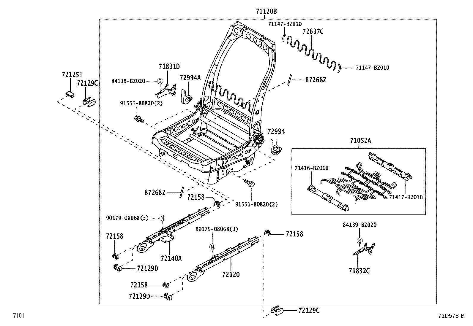 Thumbnail 5 for 71072-BZP91-C3