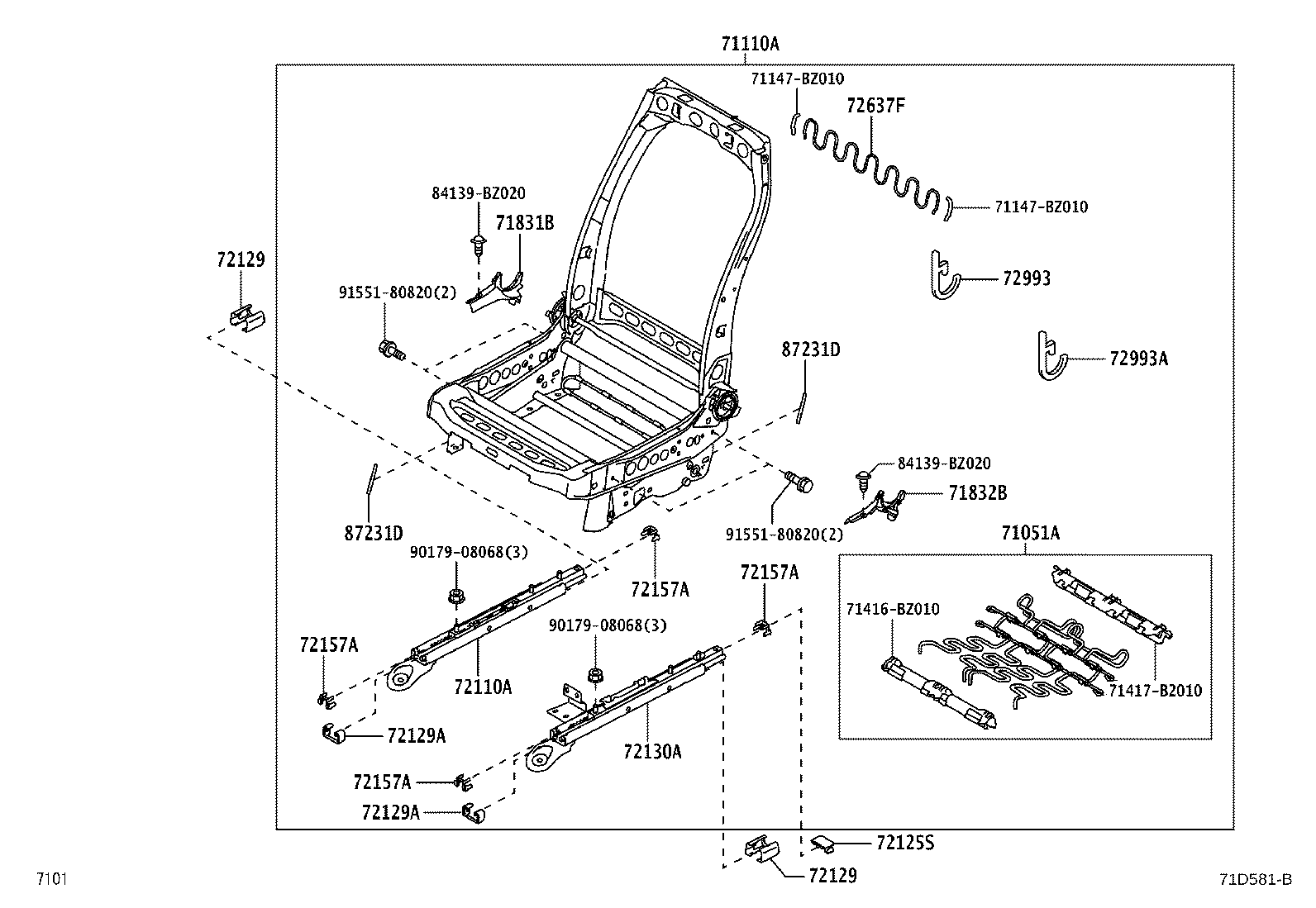 Thumbnail 9 for 71072-BZP91-C3