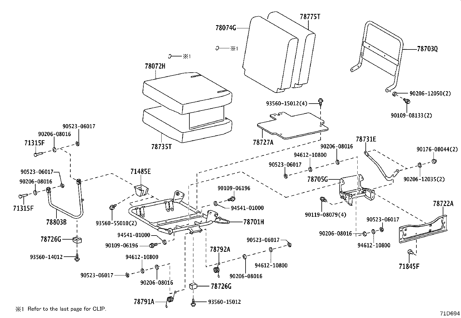 71308-26010 Toyota Reference Part product image