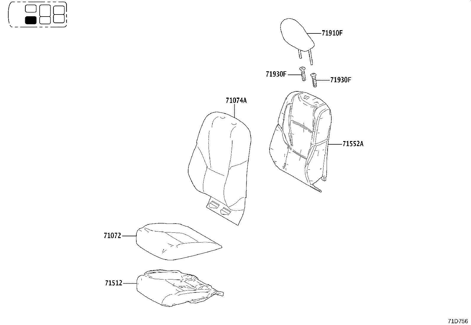 71013-60720 Toyota Reference Part product image