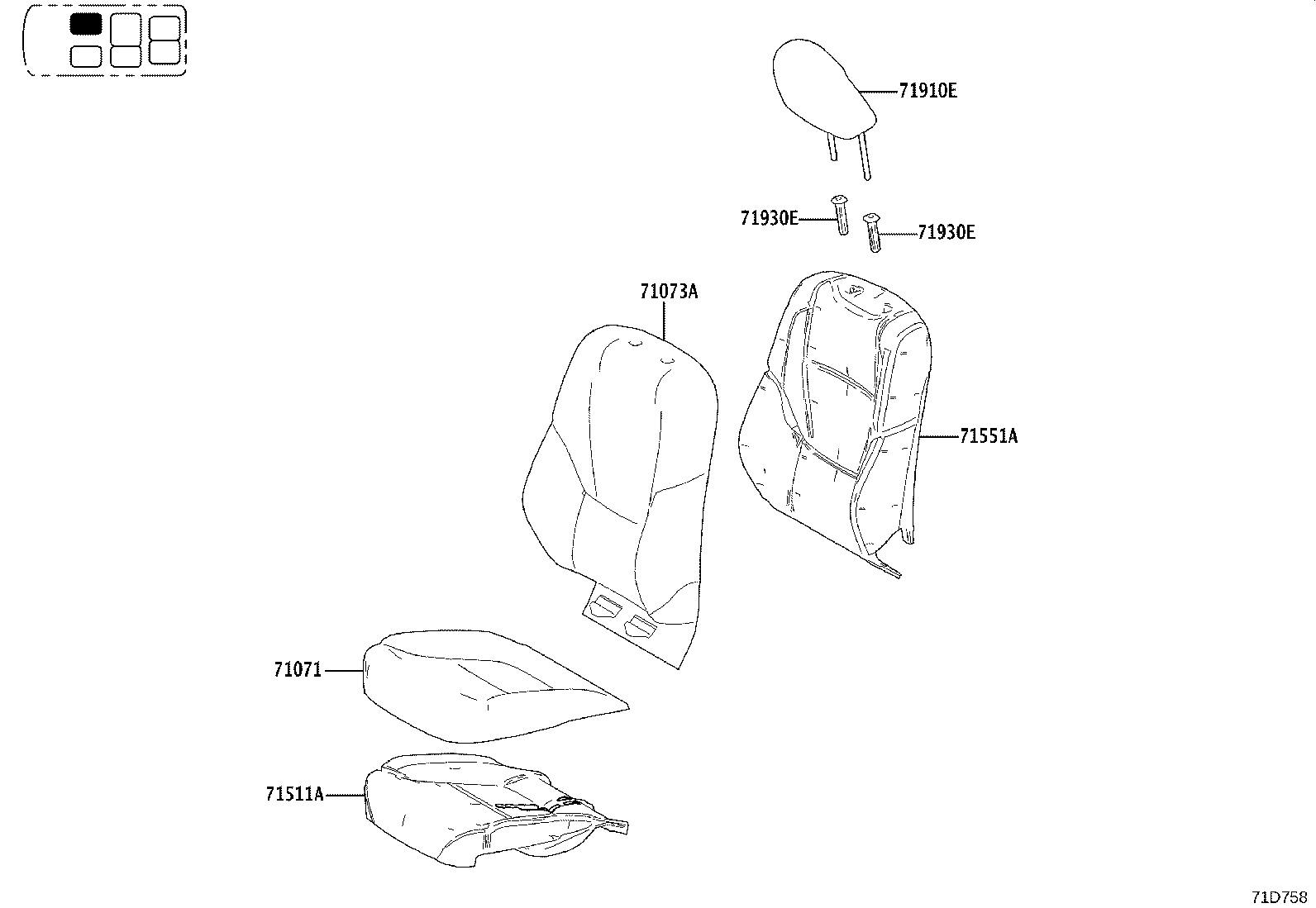 71013-60720 Toyota Reference Part product image