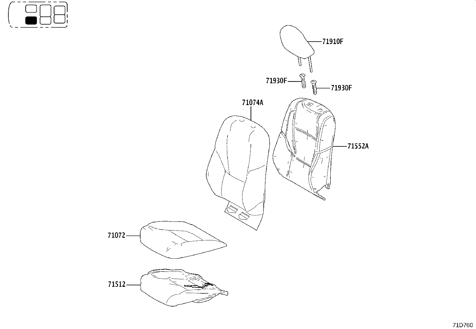 71013-60720 Toyota Reference Part product image