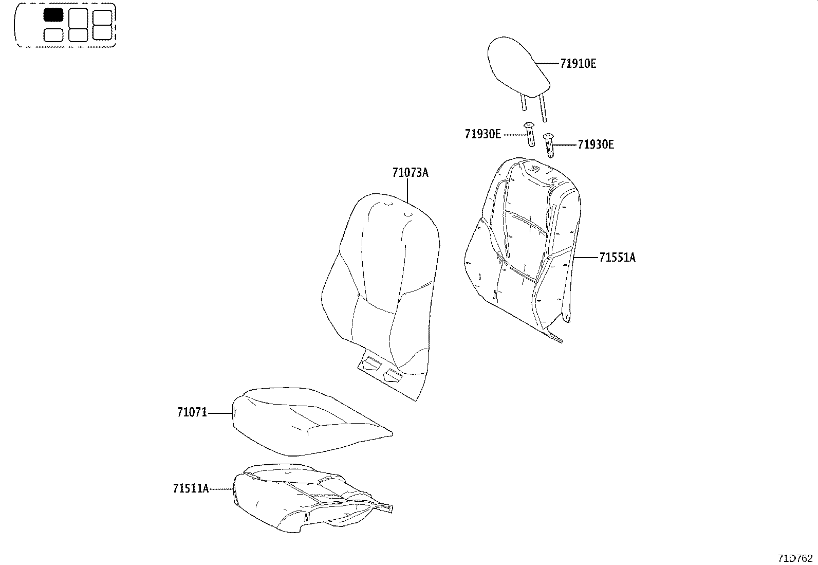 71013-60720 Toyota Reference Part product image