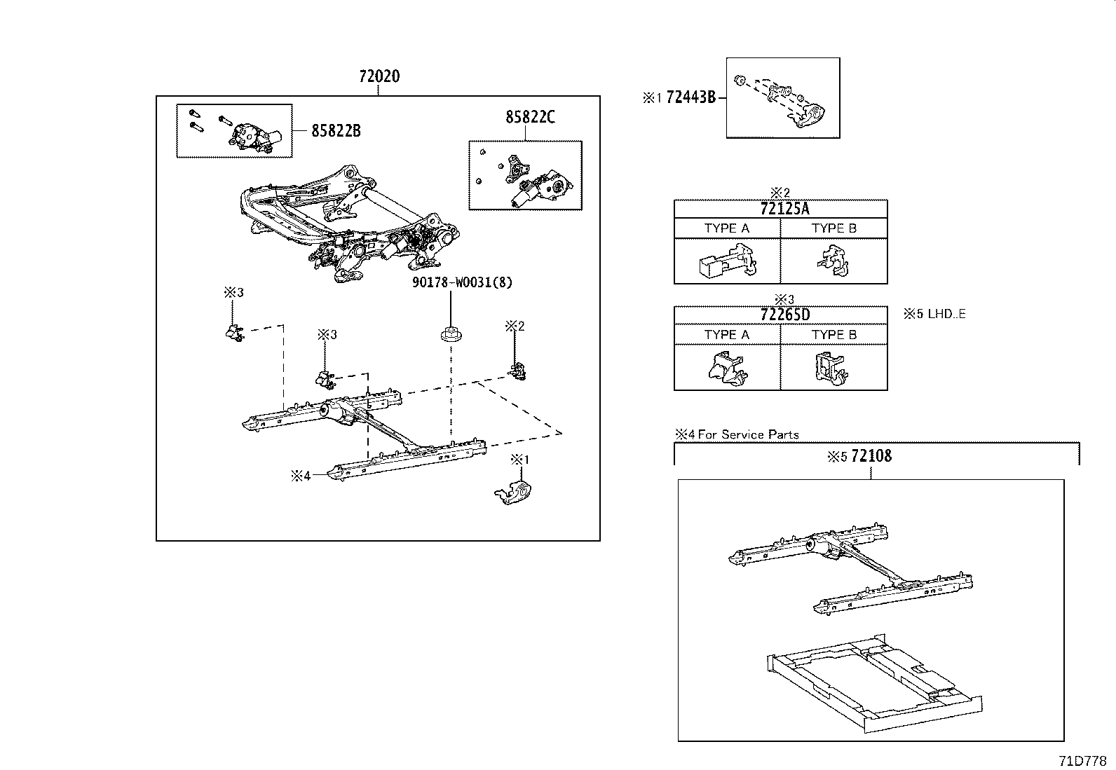 71811-F4050-C0 SHIELD, FRONT SEAT CUSHION, RH product image