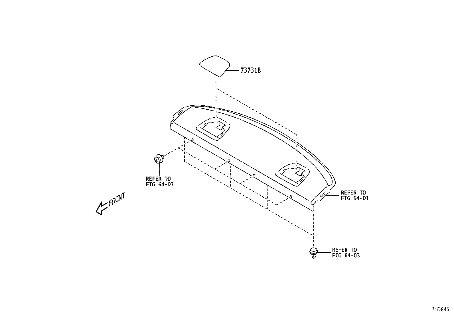 SU003-08613 BELT ASSY, REAR SEAT 3 POINT TYPE, OUTER RH product image