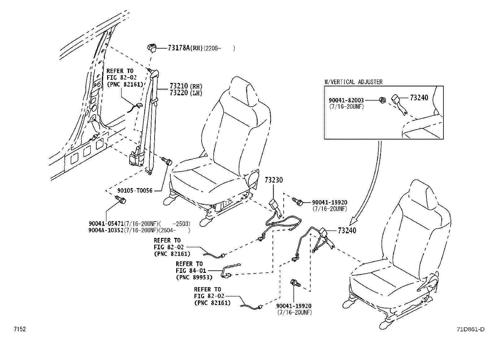 73178-B1020 CAP, SEAT BELT ANCHOR COVER product image