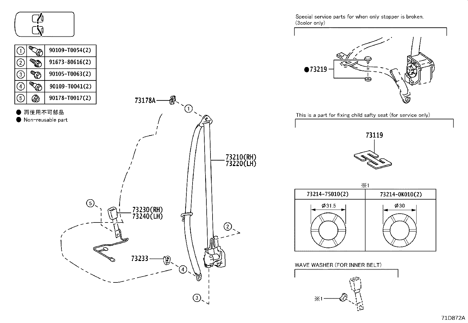 Thumbnail 4 for 73220-0K531-C1