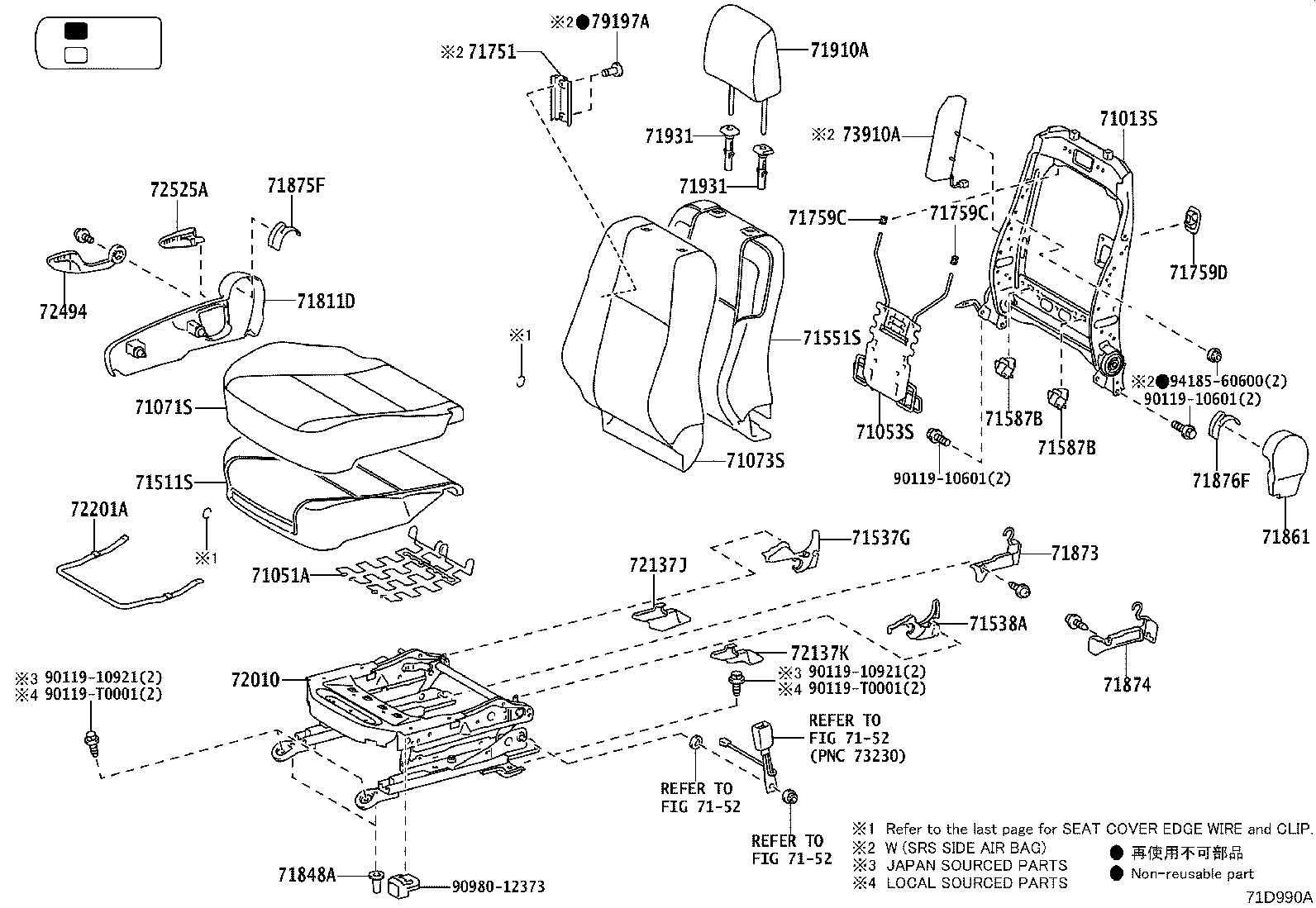 Thumbnail 9 for 71027-0KB40-C0