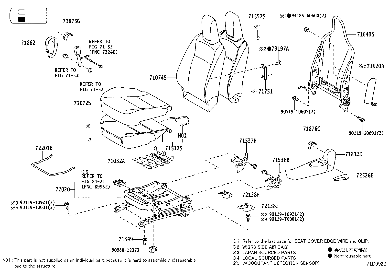 Thumbnail 3 for 71027-0KB80-C0