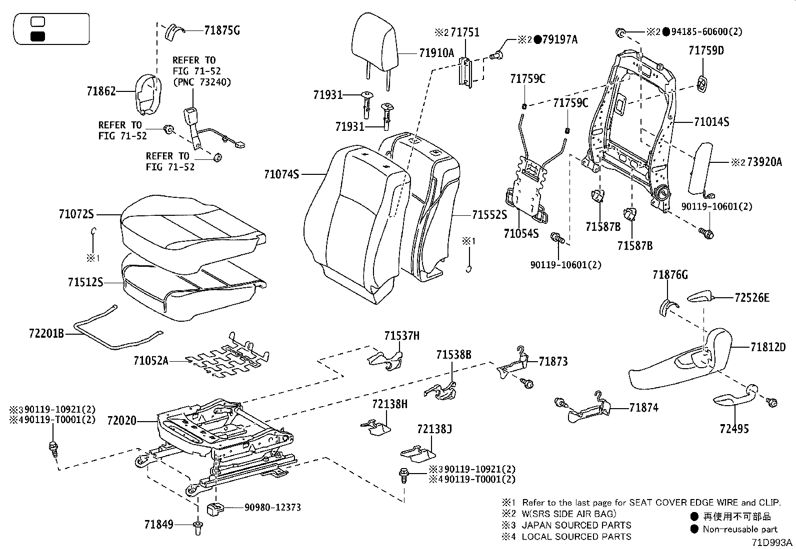 Thumbnail 4 for 71027-0KB80-C0