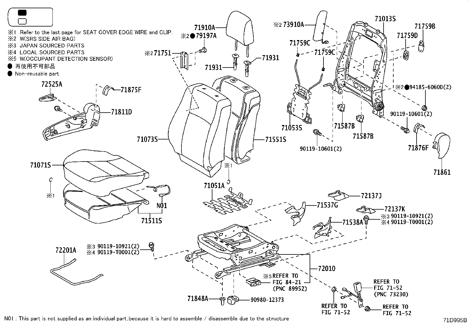 Thumbnail 6 for 71027-0KB40-C0