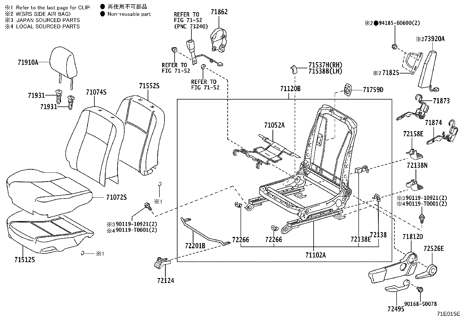 Thumbnail 5 for 71027-0KB40-C0