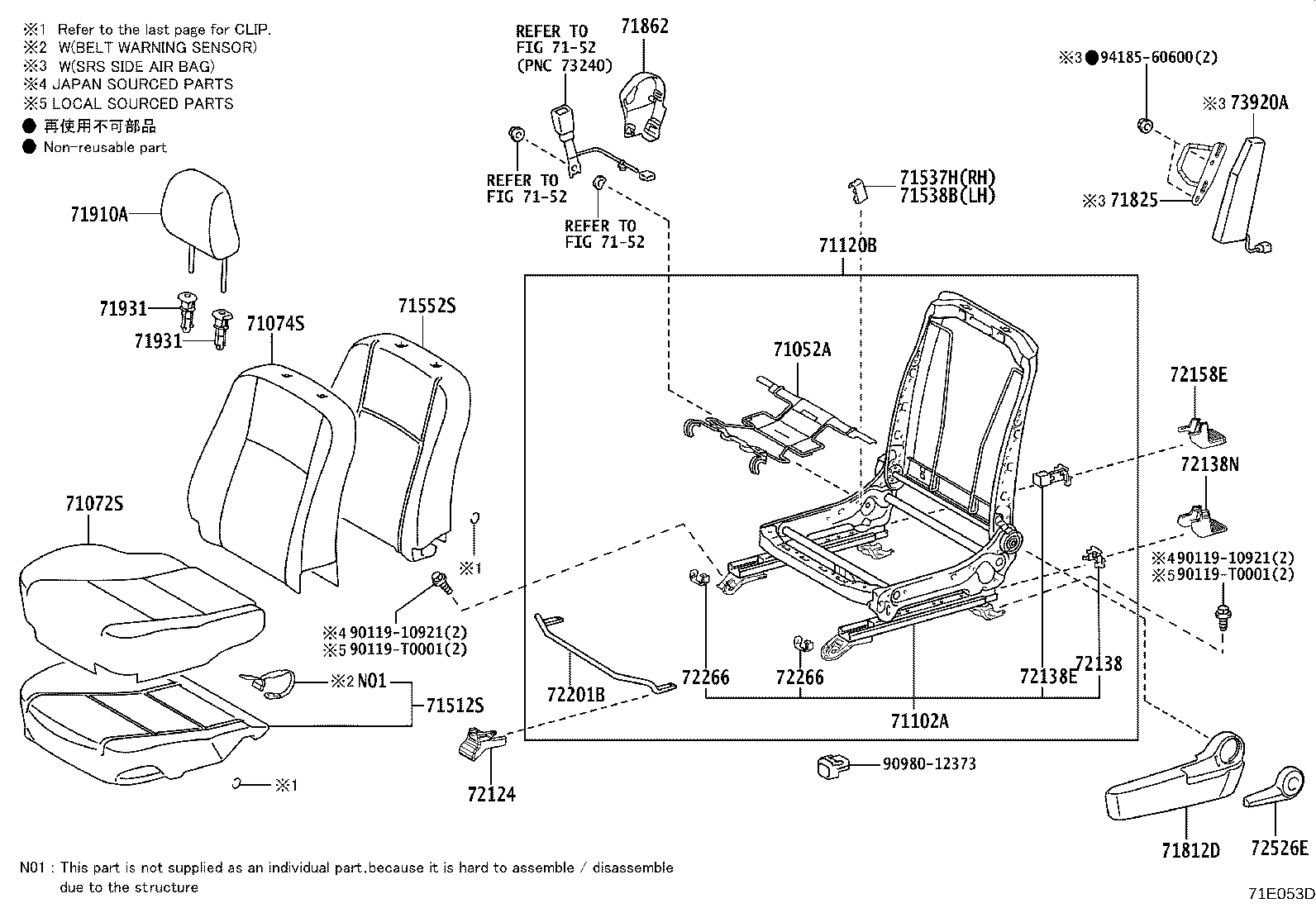 Thumbnail 2 for 71027-0KB80-C0