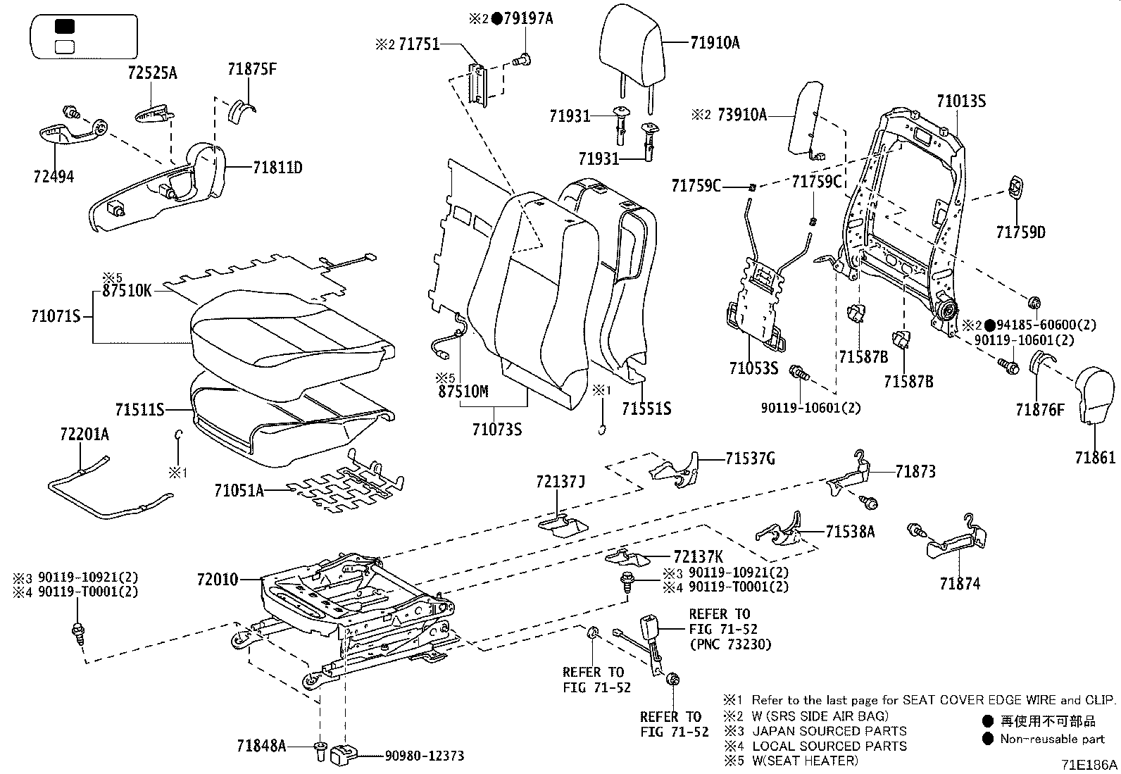 Thumbnail 11 for 71027-0KB80-C0