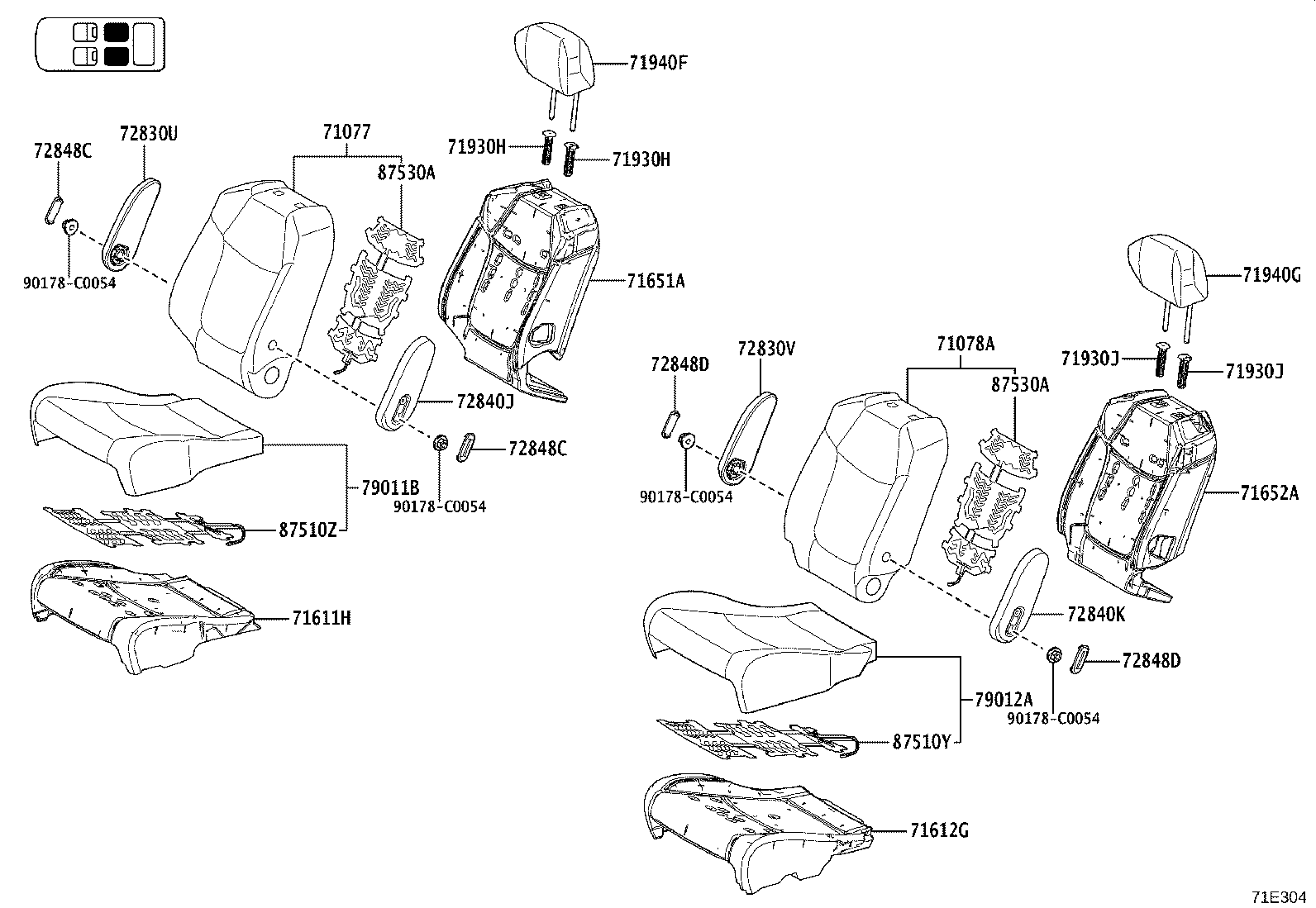 79103-08120 Toyota Reference Part product image