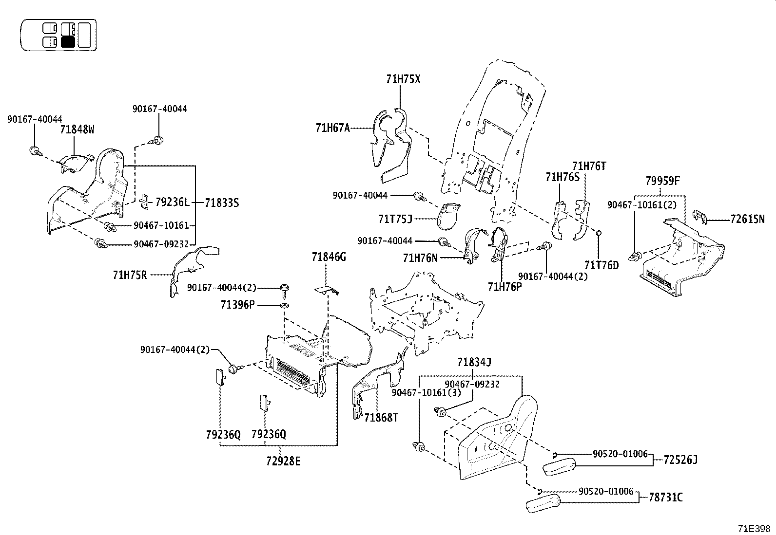 71208-V1010 Toyota Reference Part product image