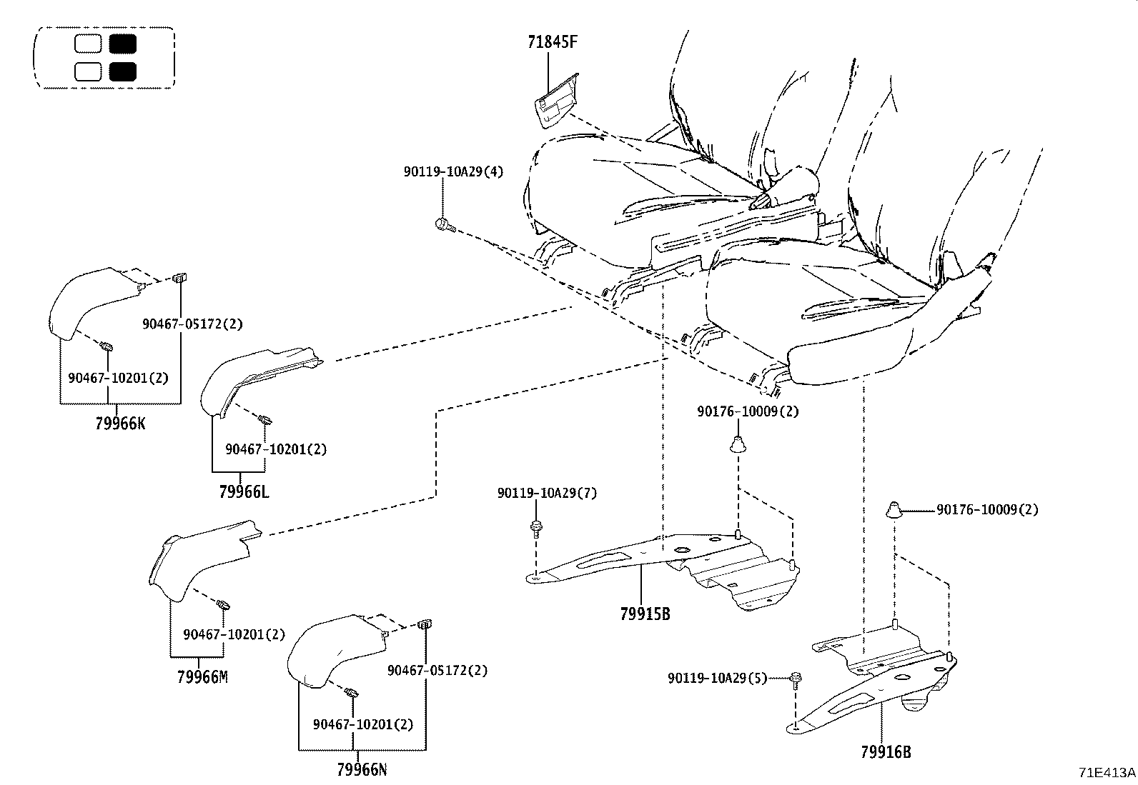 Thumbnail 10 for 71017-60C70