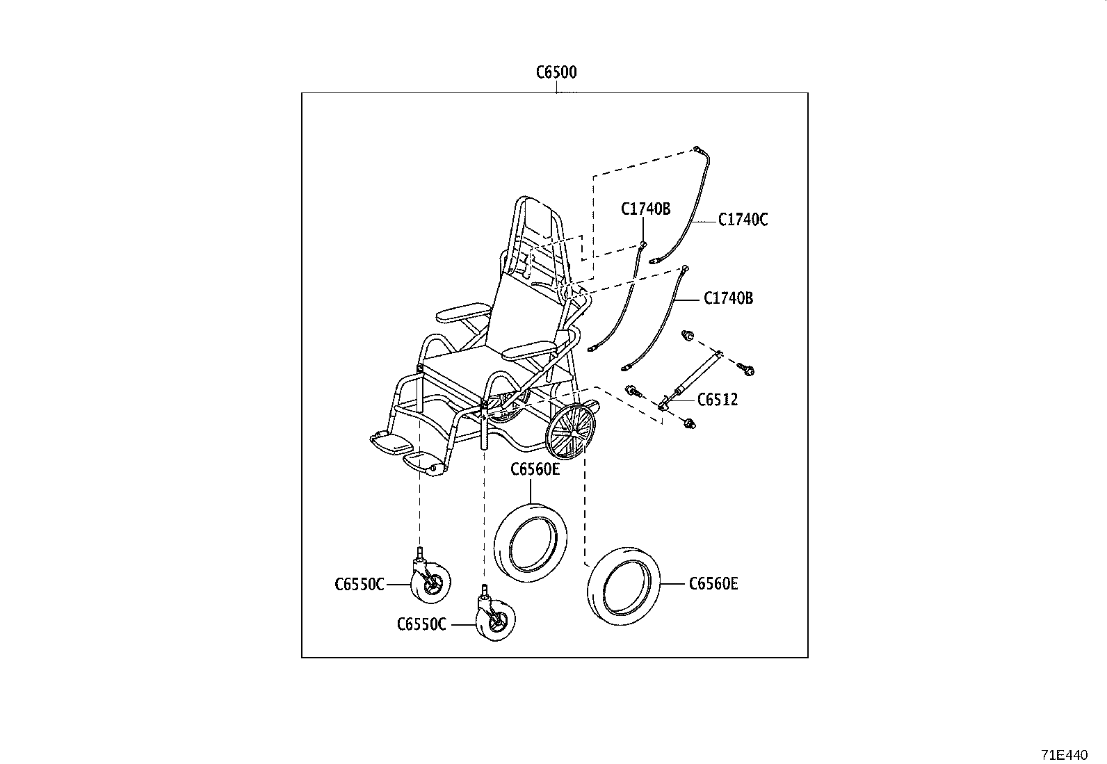 58415-V1010 BOARD, REAR FLOOR, NO.1 product image