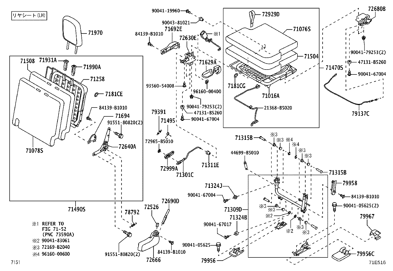 78792-B5010 SPRING, REAR SEAT CUSHION product image