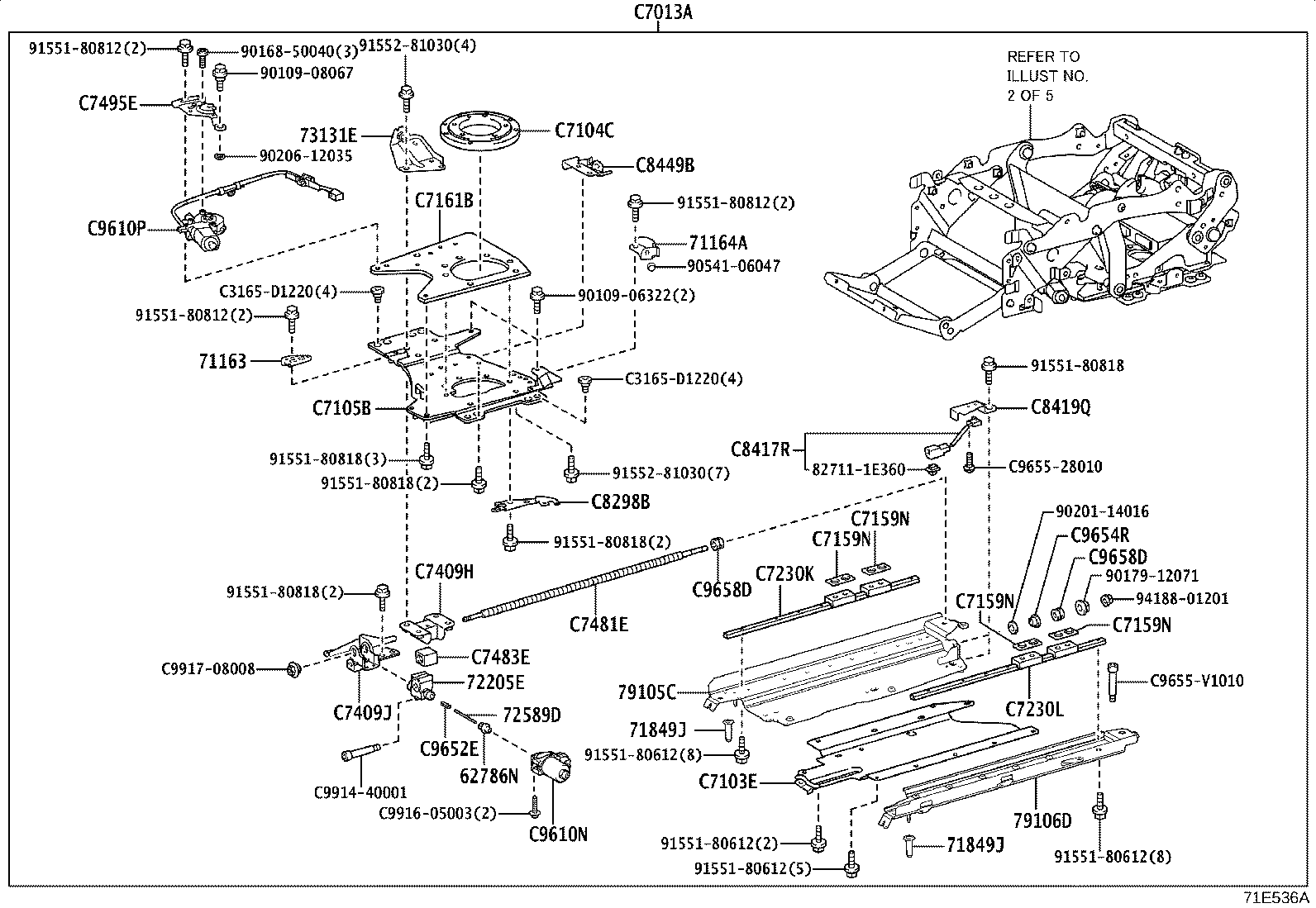 71502-V1010 Toyota Reference Part product image